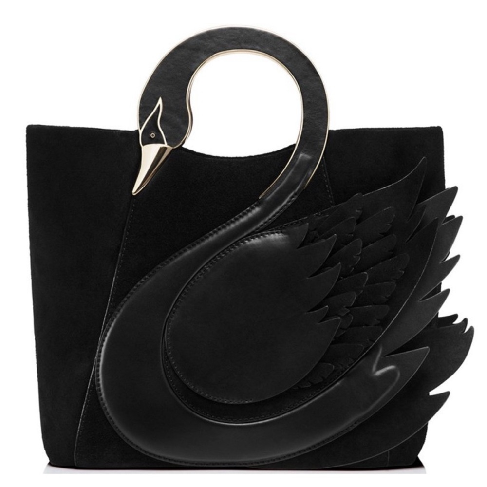 Kate Spade On Pointe Black Swan Bag